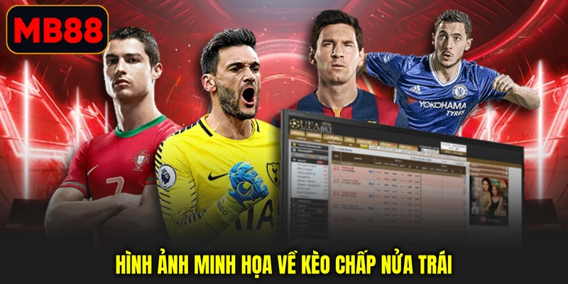 Hình ảnh minh họa về kèo chấp nửa trái