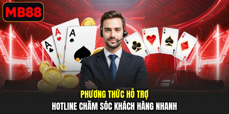 Phương thức hỗ trợ hotline chăm sóc khách hàng nhanh