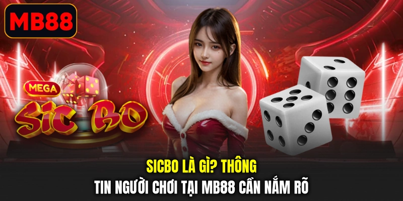 Sicbo Là Gì? Thông Tin Người Chơi tại MB88 Cần Nắm Rõ